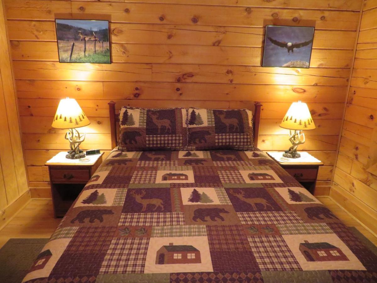 Misty Creek Log Cabins Maggie Valley Exterior foto